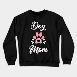 Dog Mom Crewneck Sweatshirt